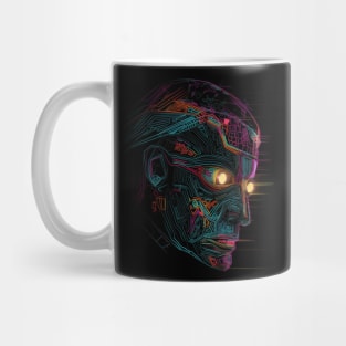 Techno Future - Cyberpunk Dystopia Mug